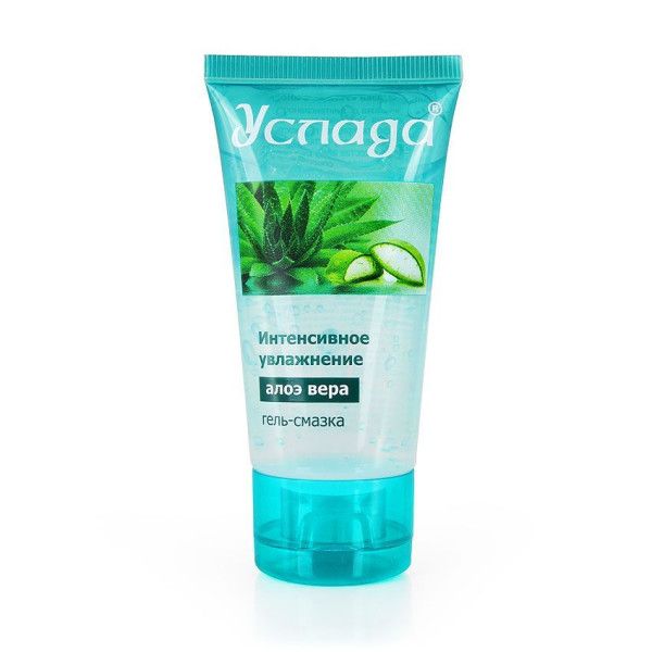 гель-лубрикант на водной основе «услада» с алое вера - 60 гр. от магазина «Зона Белья»