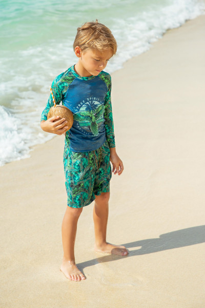 Плавательные шорты для мальчиков 4105649 Green