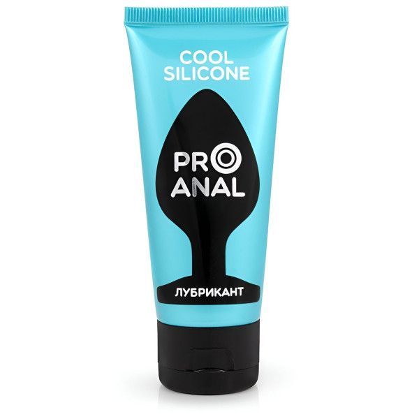 водно-силиконовый лубрикант proanal cool silicone - 50 гр. от магазина «Зона Белья»