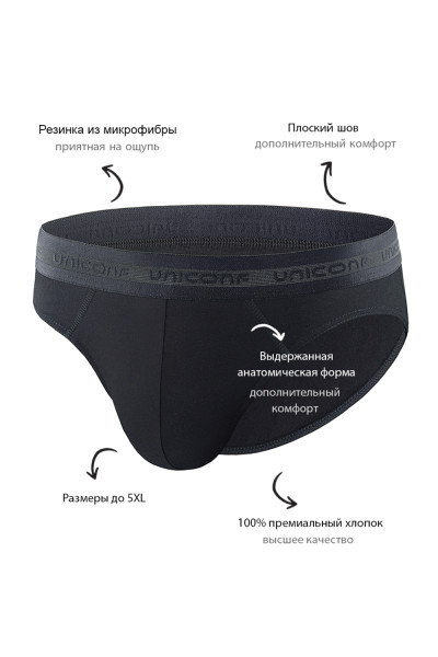мужские трусы pb05 черный от магазина «Зона Белья»
