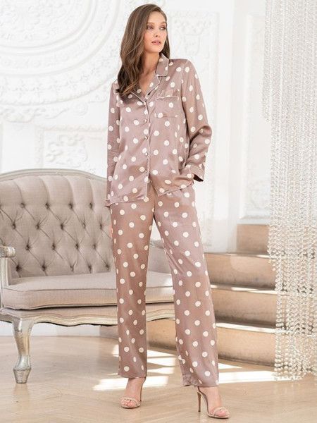 №7076 пижама "julia latte" от магазина «Зона Белья»