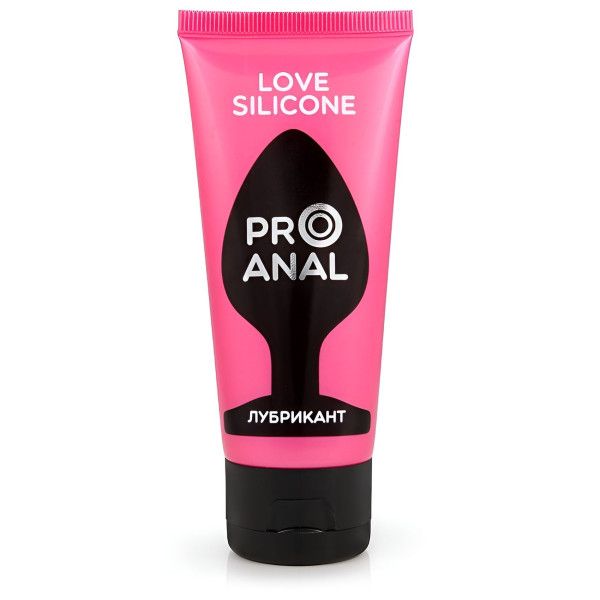 водно-силиконовый лубрикант proanal love silicone - 50 гр. от магазина «Зона Белья»