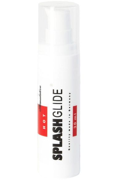 возбуждающий лубрикант на водной основе splashglide hot stimulative - 30 мл. от магазина «Зона Белья»