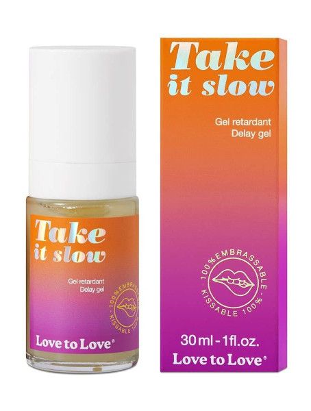 пролонгирующий гель для мужчин take it slow - 30 мл. от магазина «Зона Белья»