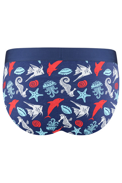 мужские трусы pb50 принт от магазина «Зона Белья»