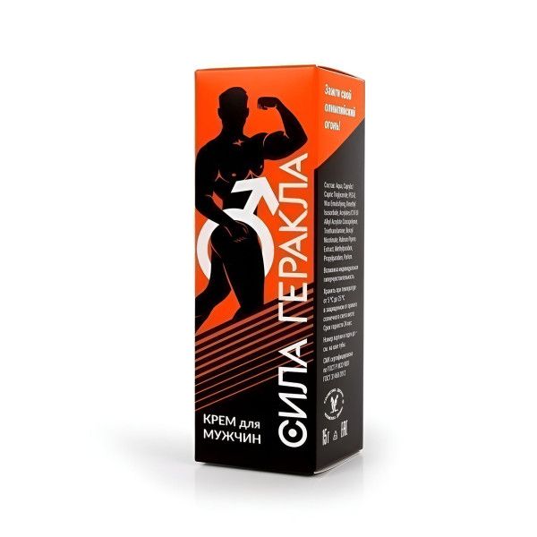 возбуждающий крем для мужчин «сила геракла» - 15 гр. от магазина «Зона Белья»