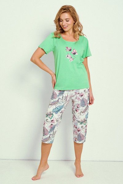 3344/3372/3373 lia пижама женская со штанами от магазина «Зона Белья»