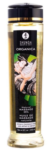 массажное масло без аромата organica - 240 мл. от магазина «Зона Белья»
