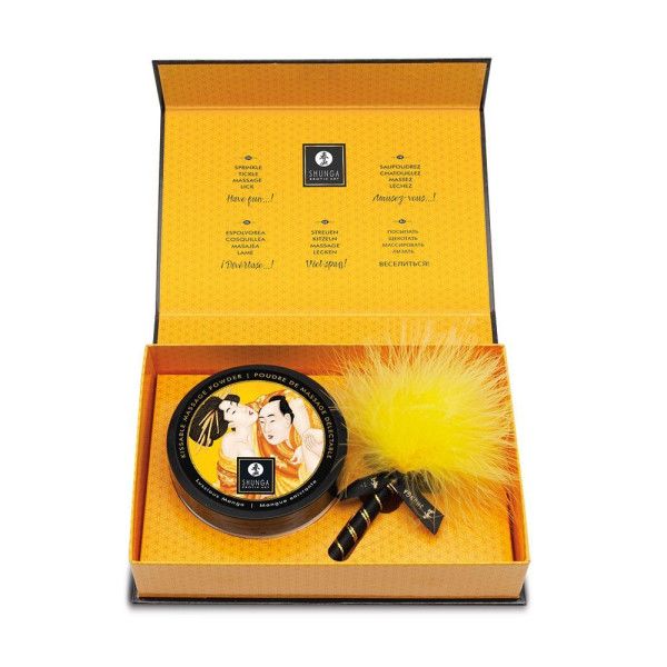 массажная пудра с ароматом манго luscious mango от магазина «Зона Белья»