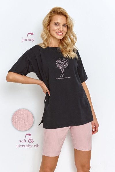 2874 june пижама женская с шортами от магазина «Зона Белья»