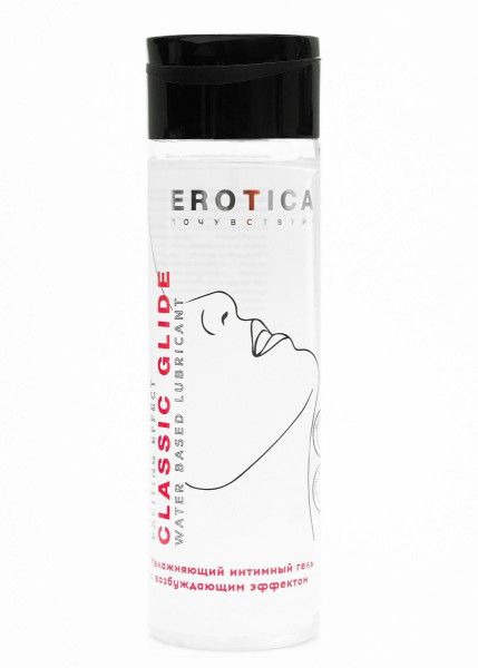 интимный гель на водной основе classic glide exciting effect с возбуждающим эффектом - 200 мл. от магазина «Зона Белья»