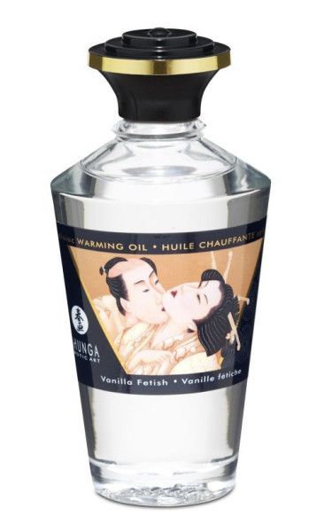 массажное интимное масло с ароматом ванили - 100 мл. от магазина «Зона Белья»