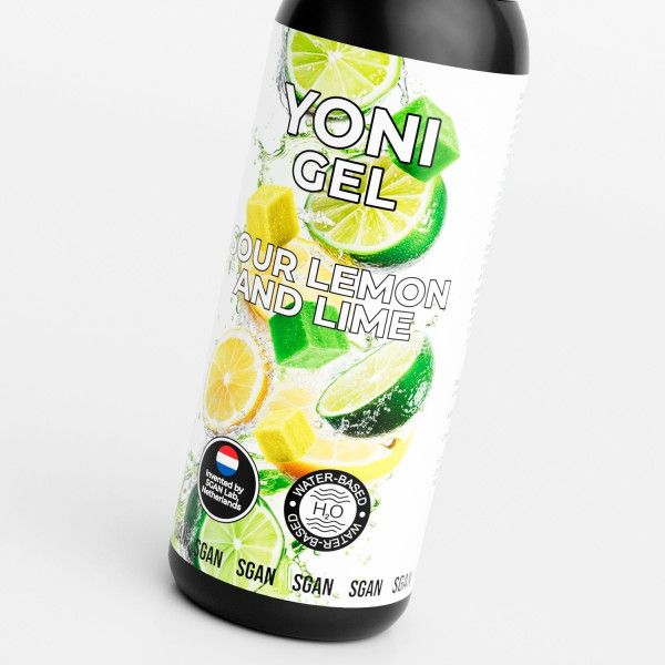 лубрикант для орального секса sgan со вкусом лимона и лайма - 100 мл. от магазина «Зона Белья»