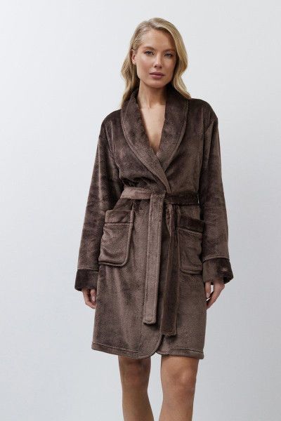 eva brown халат женский от магазина «Зона Белья»