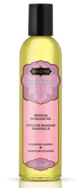 массажное масло с цветочным ароматом pleasure garden - 236 мл. от магазина «Зона Белья»