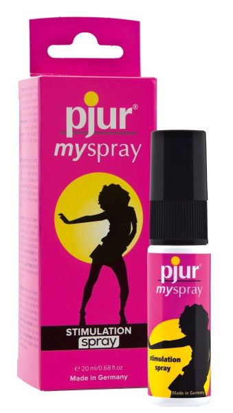возбуждающий женский спрей pjur myspray - 20 мл. от магазина «Зона Белья»