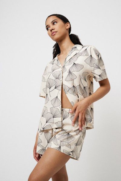 seashell пижама женская с шортами от магазина «Зона Белья»