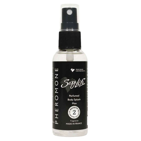 мужской парфюмированный спрей с феромонами sexy life №2 - 50 мл. от магазина «Зона Белья»
