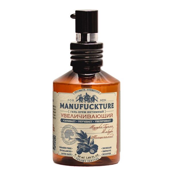 интимный гель-крем для мужчин с увеличивающим эффектом - 50 мл. от магазина «Зона Белья»