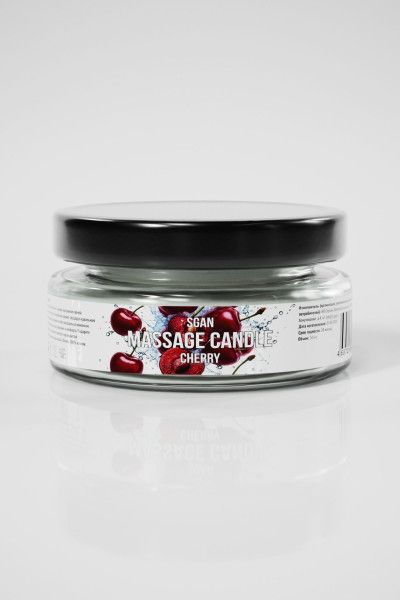массажная свеча «спелая вишня» - 50 мл. от магазина «Зона Белья»