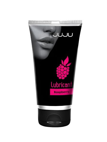 съедобный лубрикант juju raspberry с ароматом малины - 50 мл. от магазина «Зона Белья»