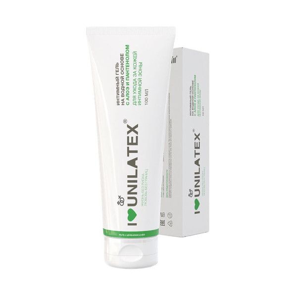 интимный гель-лубрикант на водной основе с алоэ вера и витамином е - 100 мл. от магазина «Зона Белья»