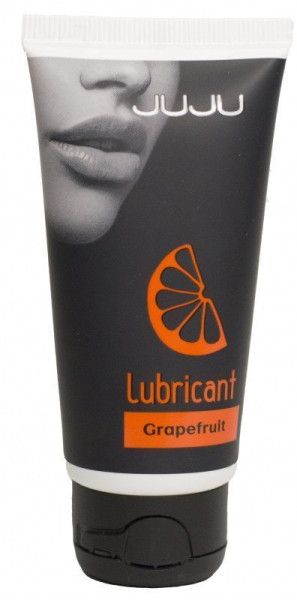 съедобный лубрикант juju grapefruit с ароматом грейпфрута - 50 мл. от магазина «Зона Белья»